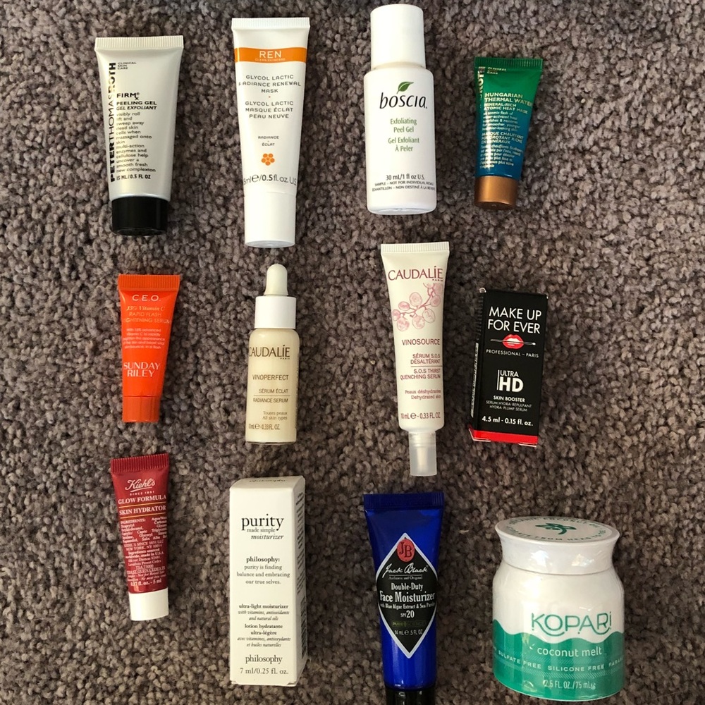 Skincare galore 12 piece high end skincare set